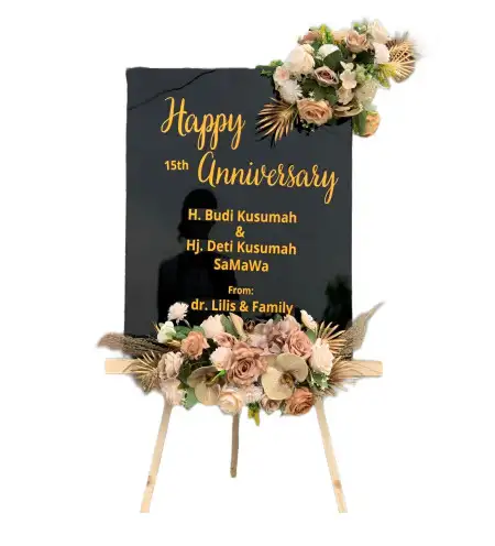 Papan Bunga Akrilik Arso Timur