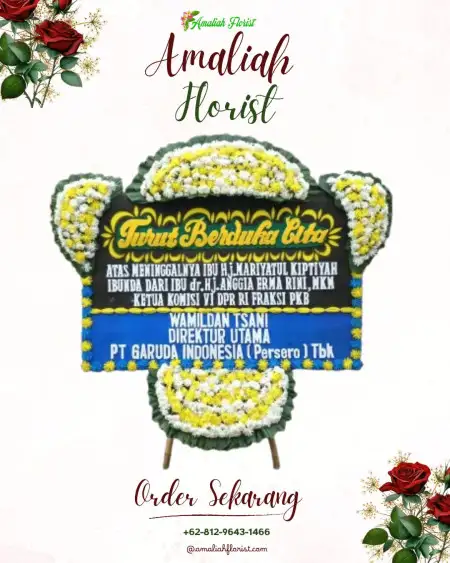 Papan Bunga Duka Arso Timur